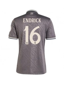 Real Madrid Endrick #16 Ausweichtrikot 2024-25 Kurzarm